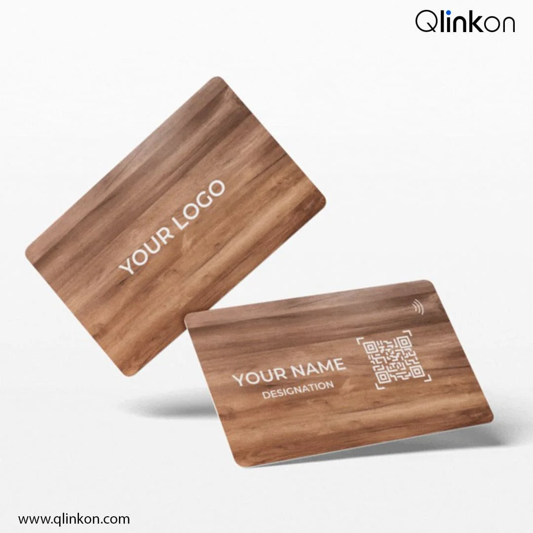 instagram wooden NFC card