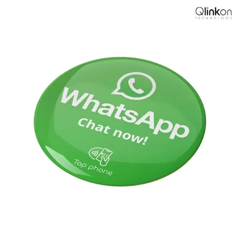 WhatsApp PVC NFC Tag